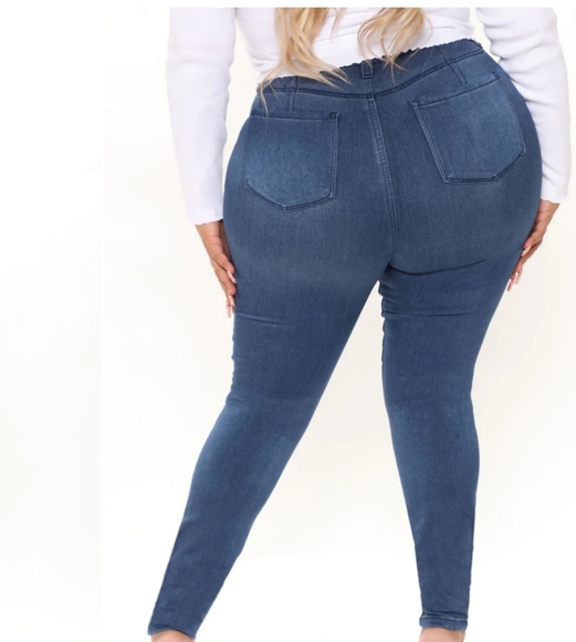 High Waisted Stretch Skinny Jean - Picture 5 of 11